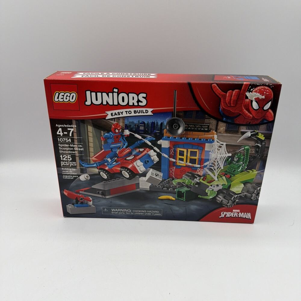 Lego Juniors 10754 Spider-Man vs. Scorpion Street Showdown - new/sealed